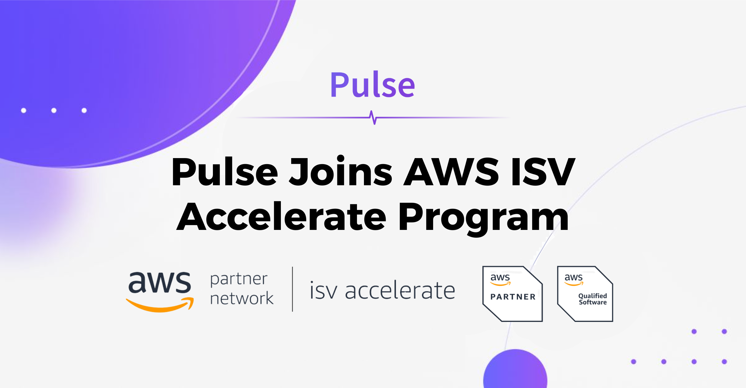 Pulse Joins the AWS ISV Accelerate Program