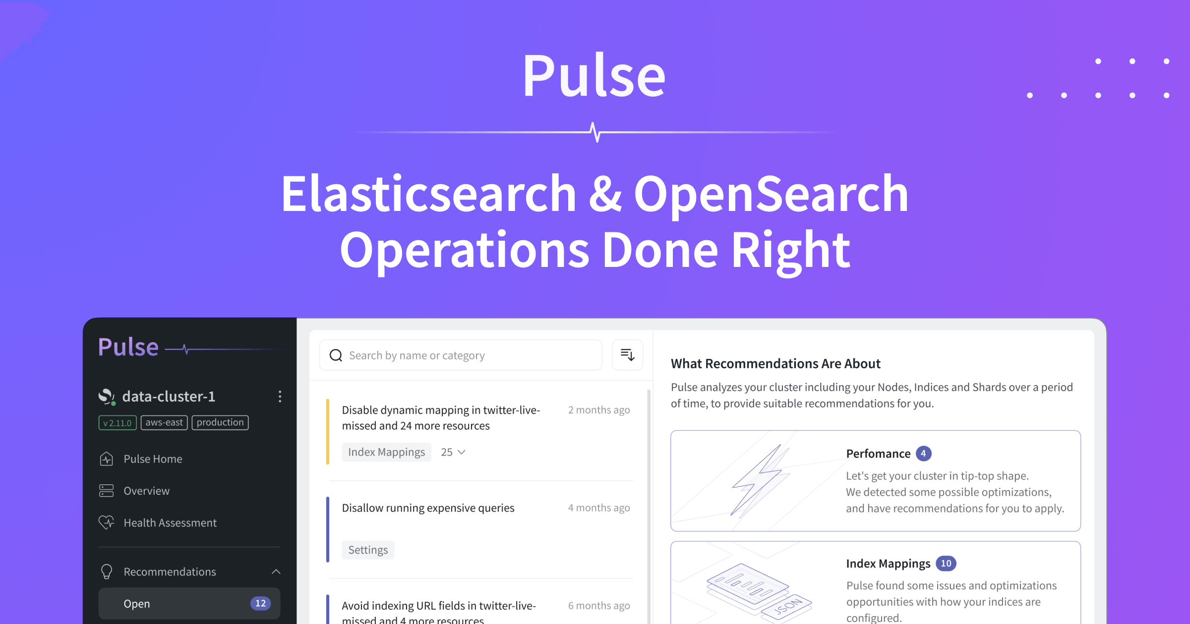 Pulse - Elasticsearch Operations Done Right